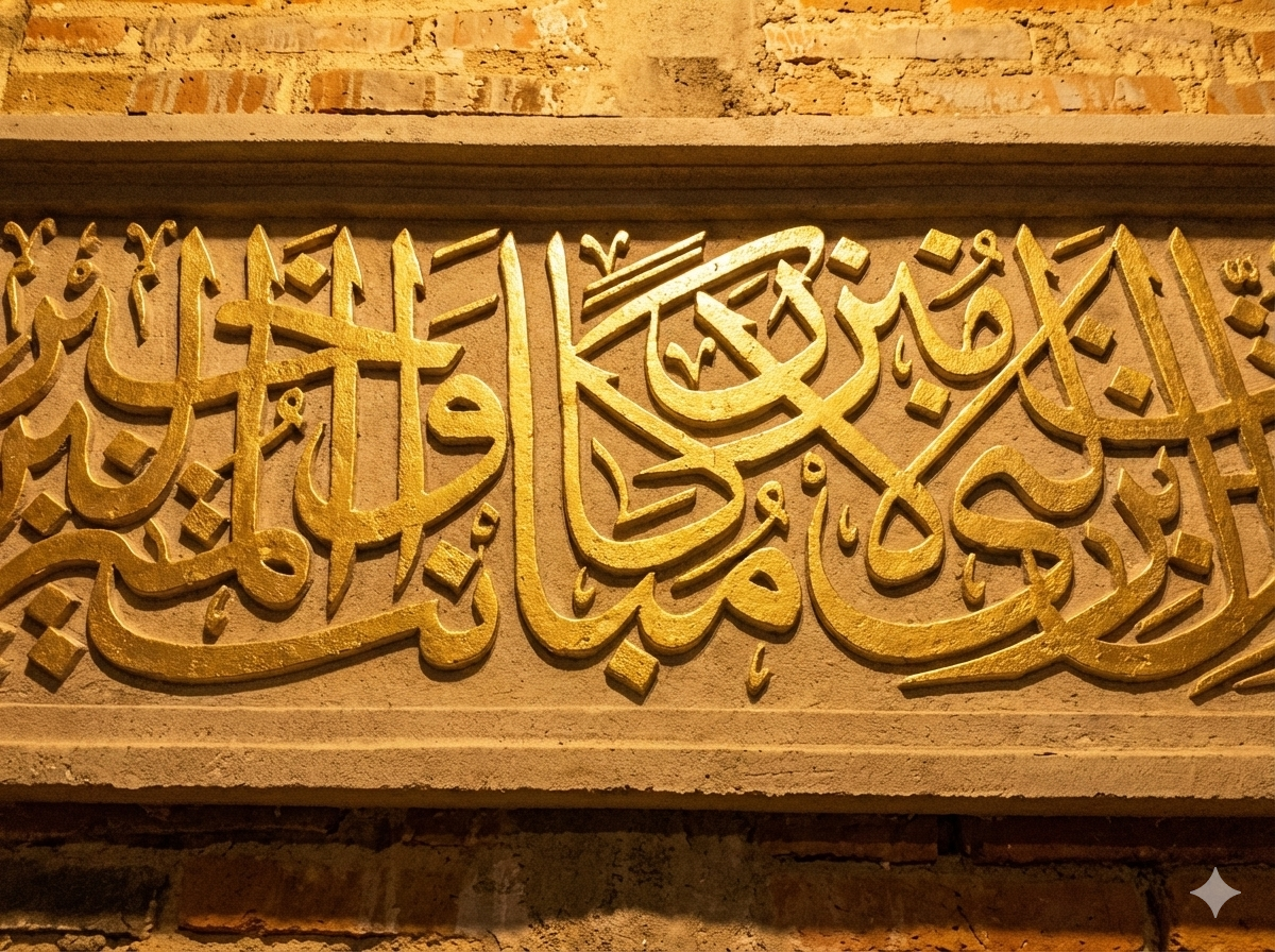 GRC Kaligrafi Timbul